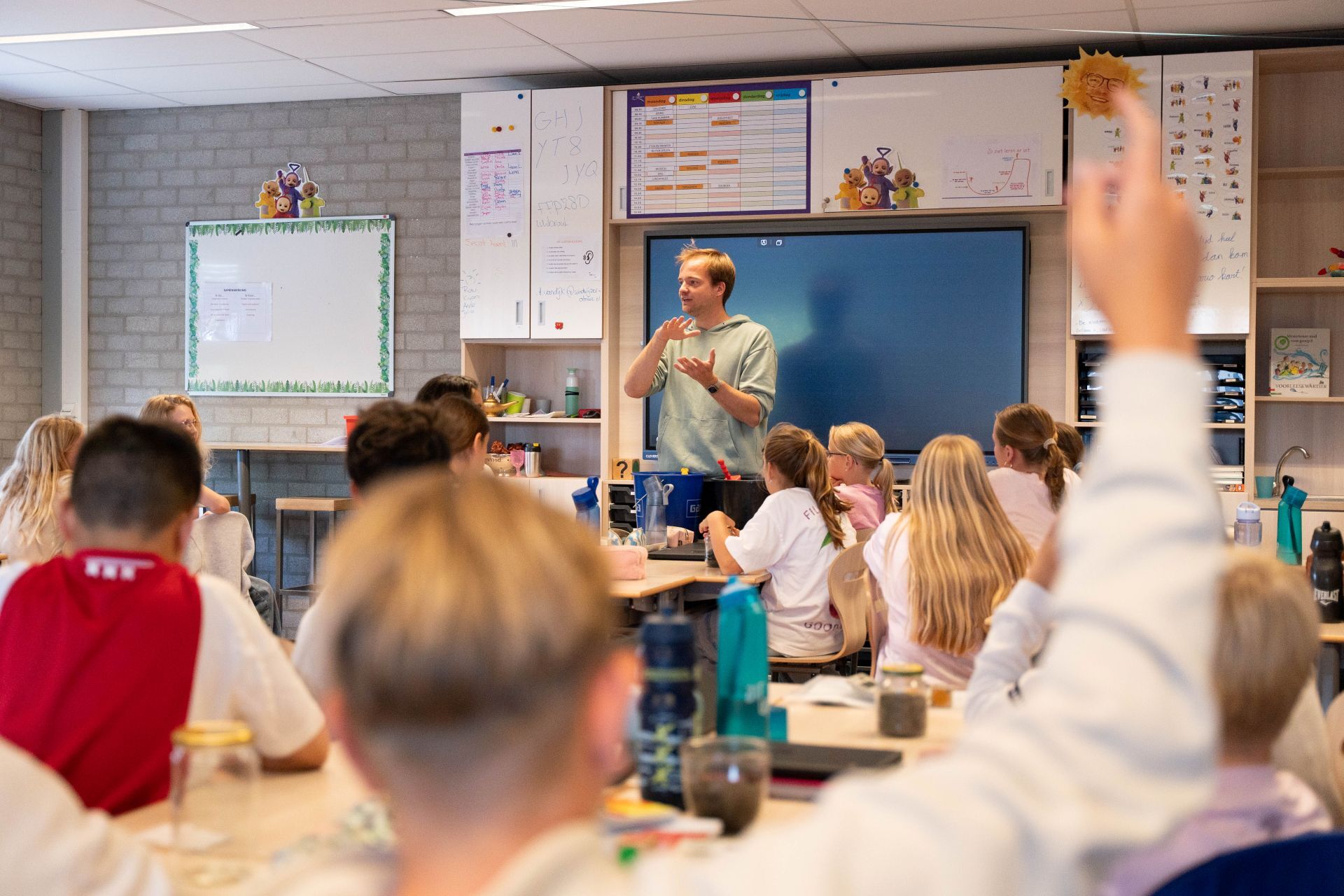 hoge verwachtingen uitspreken